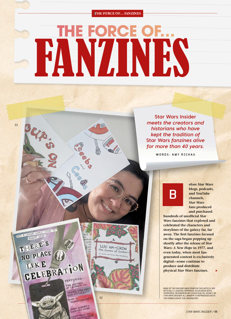 The Force of Fanzines — Star Wars Insider 207