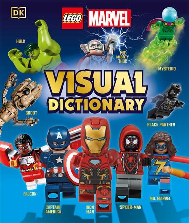 LEGO Marvel Visual Dictionary book cover
